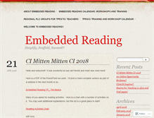 Tablet Screenshot of embeddedreading.com